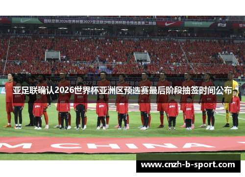 亚足联确认2026世界杯亚洲区预选赛最后阶段抽签时间公布